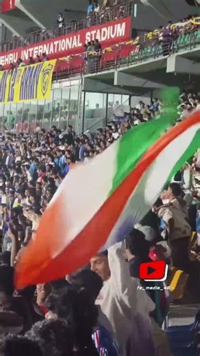 Football + Fans = Pure Fire 🔥🔥""90 minutes of madness 😍⚽"#kochi #kochilife#india #football #fans