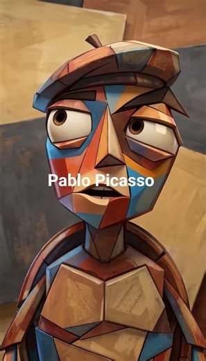 Pablo Picasso | Roagy's legendary art heroes | art for kids | learning adventures.