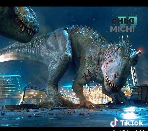 T-Rex vs Indominus Rex - Epic Dinosaur Battle