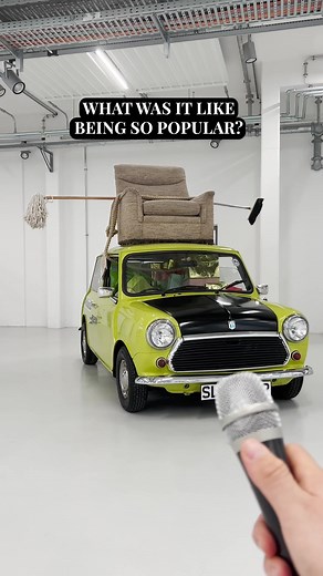 Meeting Mr. Bean and His Iconic Mini Cooper