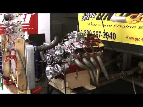 454 Big Block Chevy Live Engine Run