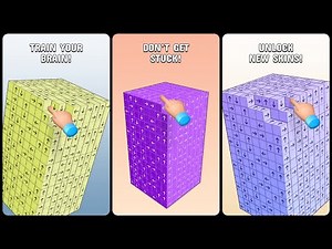 Tap to Unblock 3d Cube Away Game Gameplay Android Mobile