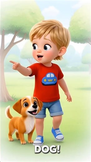 Learn Animal Names for Kids! 🐶🐱 First Words for #Toddlers#shorts