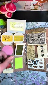Tiny Joy Saver page #junkjournaling #journalwithme #creativejournaling #artshorts #tinyjoy