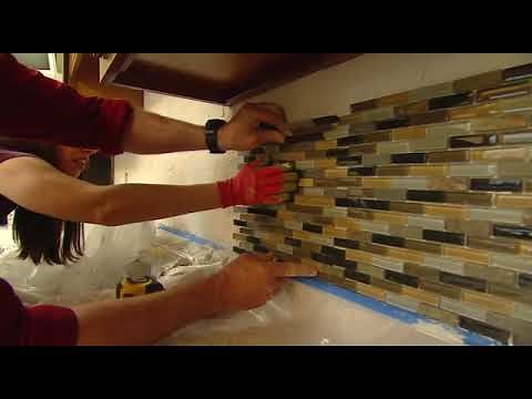 How to Install a Mosaic Tile Backsplash
