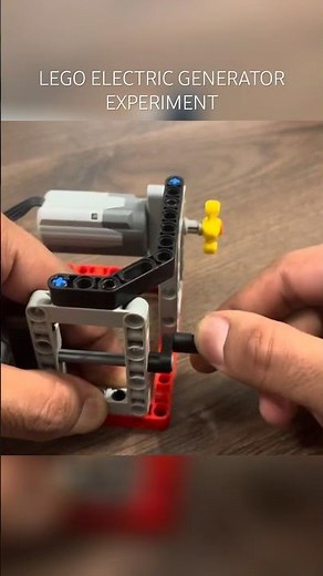 LEGO Electric Generator Experiment