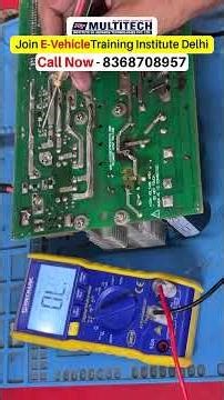 EV Repairing Course: 12V Regulator Circuit Check in EV Controller (Quick Guide)