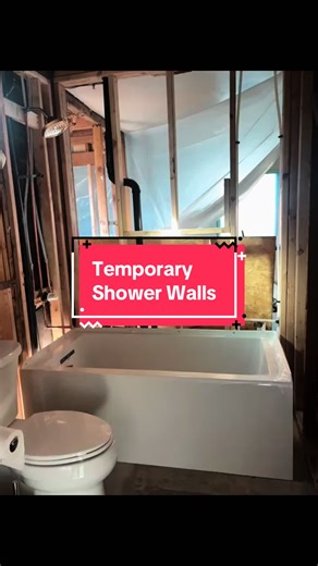 Transforming a Space: My Temporary Shower Walls Journey