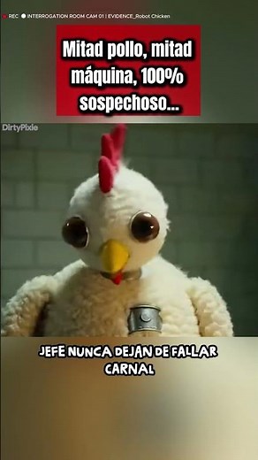 Mini Story: The Talking Robot Chicken Glitches Under Pressure In Interrogation