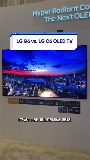 2026 LG G6 vs LG C6 OLED TV Comparison