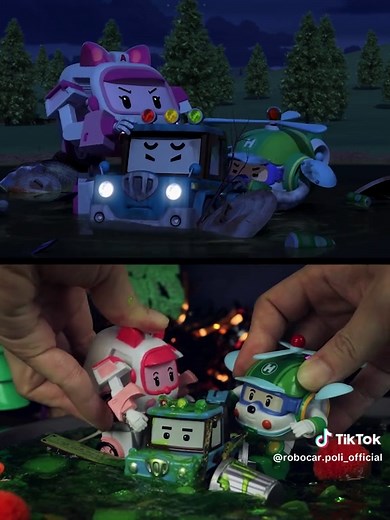 The Smellest Rescue Ever in Robocar Poli Clip