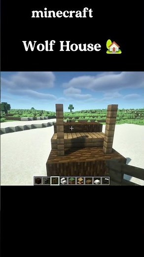 minecraft Wolf house