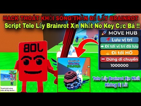 How to Hack and Escape the Tsunami to Get Brainrot Script Teleport to Get the Best Brainrot, No K...