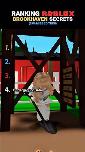 Craziest Brookhaven Secrets You Missed 😱 #roblox #brookhaven