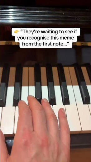 Guess the Meme From the First Piano Key!