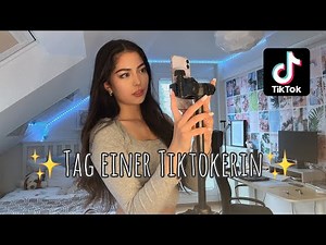Tag einer Tiktokerin/ Videos drehen