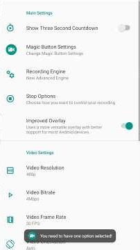 ADV SCREEN RECORDER 4 GB RAM BEST SETTINGS 💯