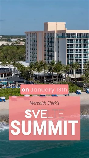 🎉 BIG NEWS: Svelte Summit Tickets Are NOW FREE For a Limited Time! 🎉 We’re hosting our first ever Svelte Summit in Jupiter Beach, FL on January 13th - and for a limited time, you can grab a FREE ticket to our most powerful in-person event. This is your chance to experience Svelte in real life - movement, mindset shifts, real conversations, and genuine connection with women on the same journey as you. ✨ What’s waiting for you: • Live workouts energizing movement • Real talk Q&A with me, the coa