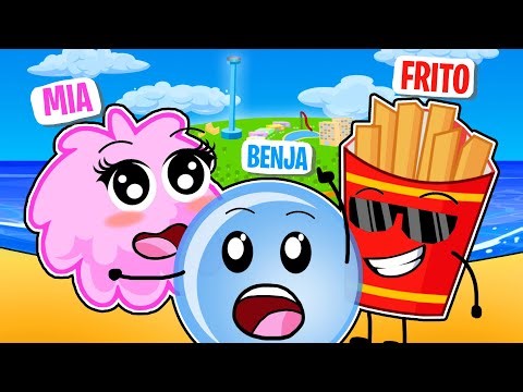 LA COMPETENCIA MÁS DIVERTIDA EN BFDIA 🍟😂🫧 Roblox Batalla por la Isla de Ensueño Nuevamente