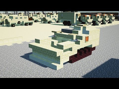 Minecraft M9 ACE Combat Engineer Bulldozer Tutorial