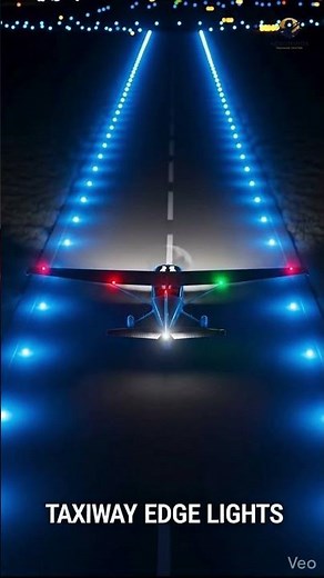 Runway Lights Explained ✈️ | How Pilots Land Safely at Night & Low Visibility