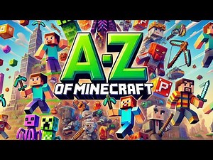 Minecraft A-Z Challenge! Can You Name Every Letter? 🎮