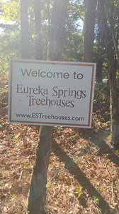 10K reactions · 2.8K shares | Take a walk down to a Hobbit Cave with us! #honeymoon #travel #travelling #eurekasprings #Arkansas #couples #couplesgetaway | Eureka Springs Treehouses | Facebook