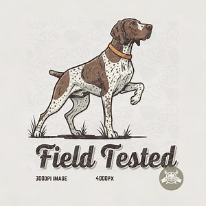 Hunting Dog PNG: Vintage Hunting Pointer Sublimation (digital Download) - Etsy