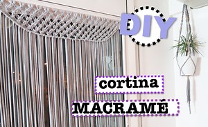 Con trapillo y la técnica del macramé vamos a elaborar cortinas para casa.
