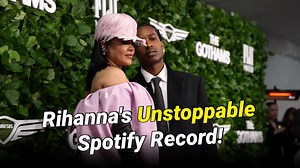 Rihanna breaks record for most monthly listeners for a Black female artist in Spotify history