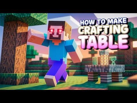 How to Make a Crafting Table in Minecraft (Totally Serious Tutorial)