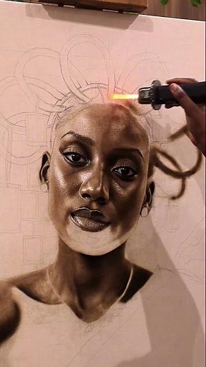 Behind the scenes with Alex Peter Idoko. Stillness in Transit at Mitochondria Gallery. #art #artist