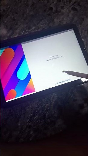 Lenovo m10 tab. how to do the system update