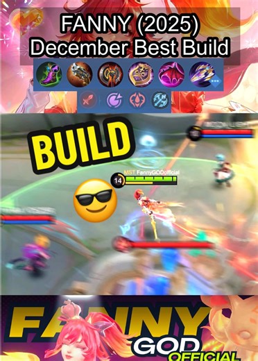 Fanny Rank Montage Pro Build and Emblem Guide