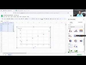 Linear Regression Equation using Google Sheets