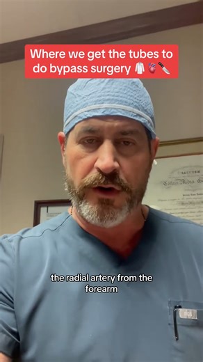 263K views · 7.4K reactions | Here’s How We Get the Tubes for Bypass Surgery  Ever wondered how surgeons use tubes during bypass surgery? Here’s a quick breakdown of how these critical tools play a role in saving lives. #Surgeon #DoctorsofTikTok #BypassSurgery #Surgeon #DoctorsOfTikTok #HeartSurgery #MedicalTools #HealthCare #SurgicalTechniques #CardiacSurgery #LifeSaving #DoctorLife | Alejandro Junger | Facebook