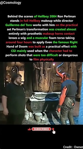 Ron Perlman Became Hellboy With Practical Makeup