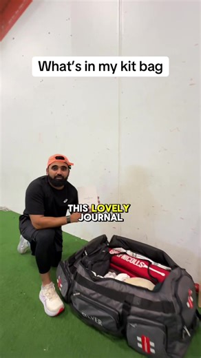 Take a look at what’s in my kit bag. #cricket #ipl #kitbag #behindthescenes #nz
