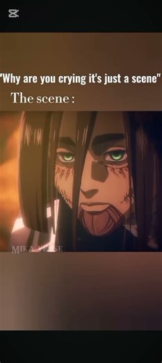 Why am I crying 😭🥀/#attackontitan #aot #erenyeager #mikasaackerman #eremika #foryou #trendingshorts