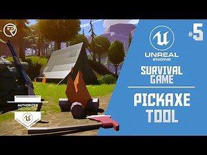 Unreal Engine 5 Tutorial - Survival Game Part 5: Pickaxe Tool