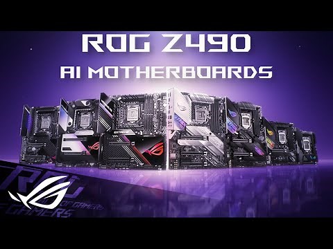 ROG Z490 Series Motherboards – Intelligent Revolution