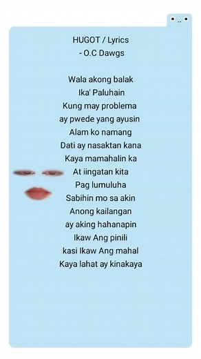 HUGOT - O.C Dawgs #hugot #ocdawgs #lyrics #sing #song #fyp #FORYOU #FORYOUPAGE