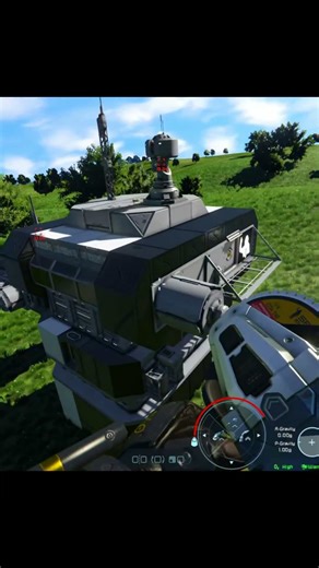 Space Engineers, If you coming hot enough you wont get shot! #spaceengineers #baseraiding