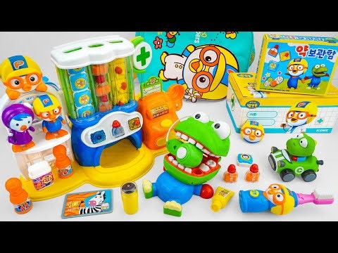 [🌟Toy ASMR🌟] Pororo Dentist Toys & Hospital Playset | 뽀로로 치과 장난감 & 병원 놀이 세트 | Satisfying Unboxing