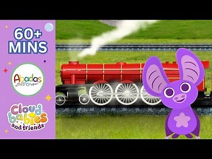 Steam Train 🚂 Learn With Abadas | Cloudbabies & Friends Official