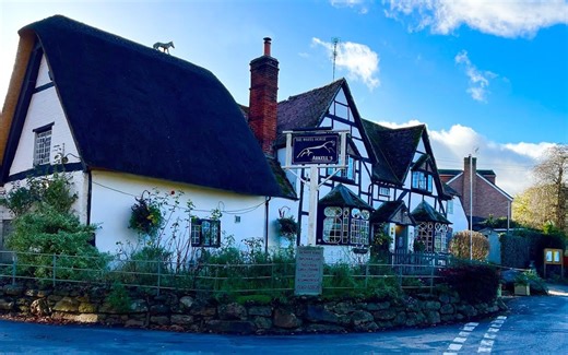 欣赏伍尔斯通 村庄的宁静 沉浸式漫步 英国欧洲 中世纪村庄街景观赏