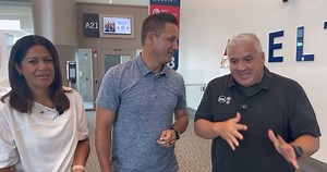 24K views · 184 reactions | Our Olympics team is leaving Salt Lake City to head to Paris to cover our Utah athletes going for the Gold! They will also be covering the 2034 Salt Lake City Winter Olympics announcement this Wednesday. We’ll have live coverage of that announcement, as well as the Paris Olympics, on our KSL platforms. Safe travels, Sam Farnsworth, Tamara Vaifanua, Alex Cabrero, Meghan Thackrey, and Ray Boone! | KSL 5 TV | Facebook