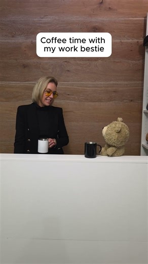Coffee time with my bestie.