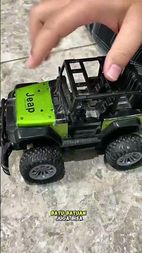 Mobil Remote Control RC Jeep Rubicon Metal Cas