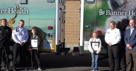 Banner Wyoming Medical Center announces winners of ambulance coloring contest